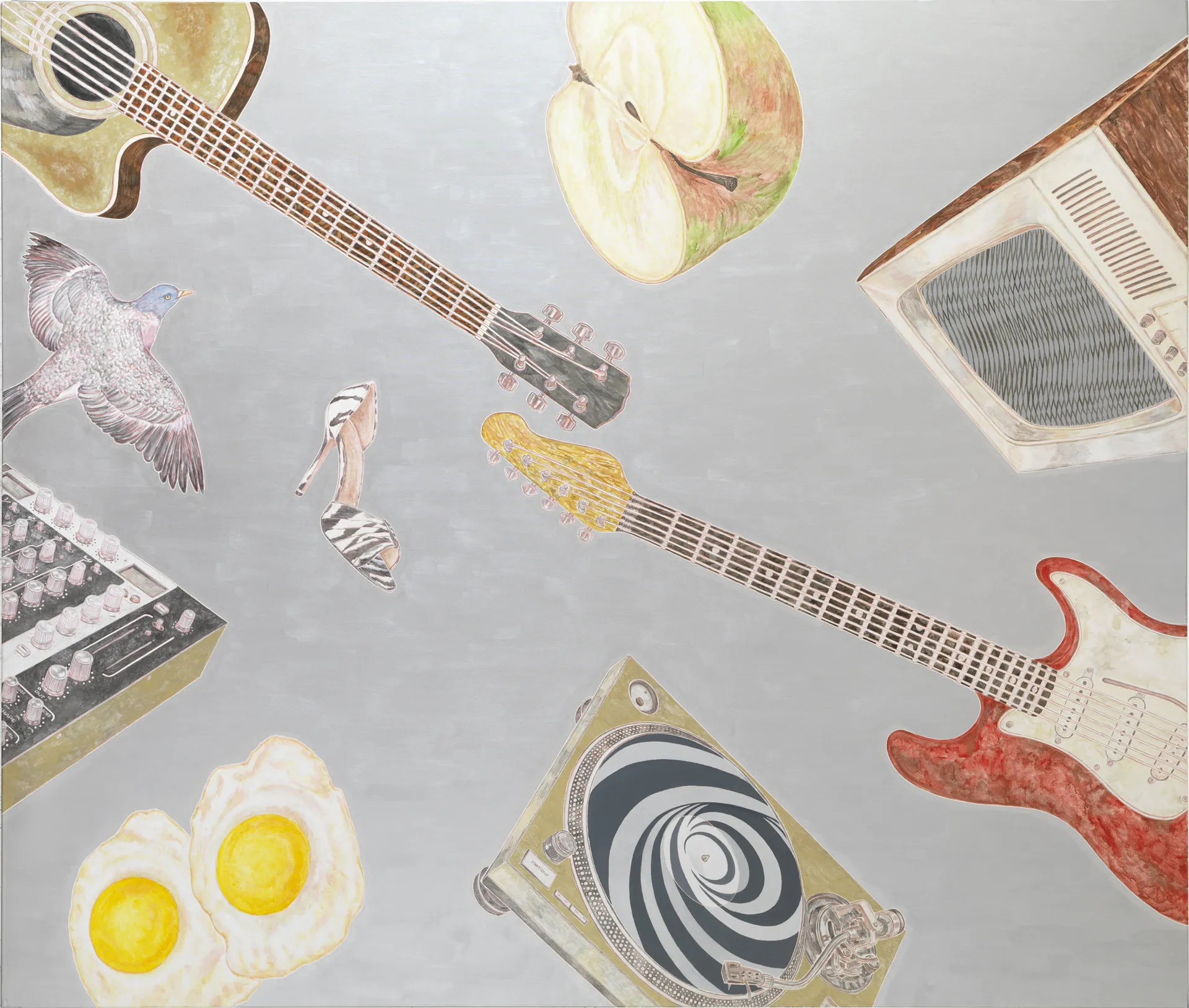 Place called Love 2019, 270 × 300 cm, Acryl auf Leinwand