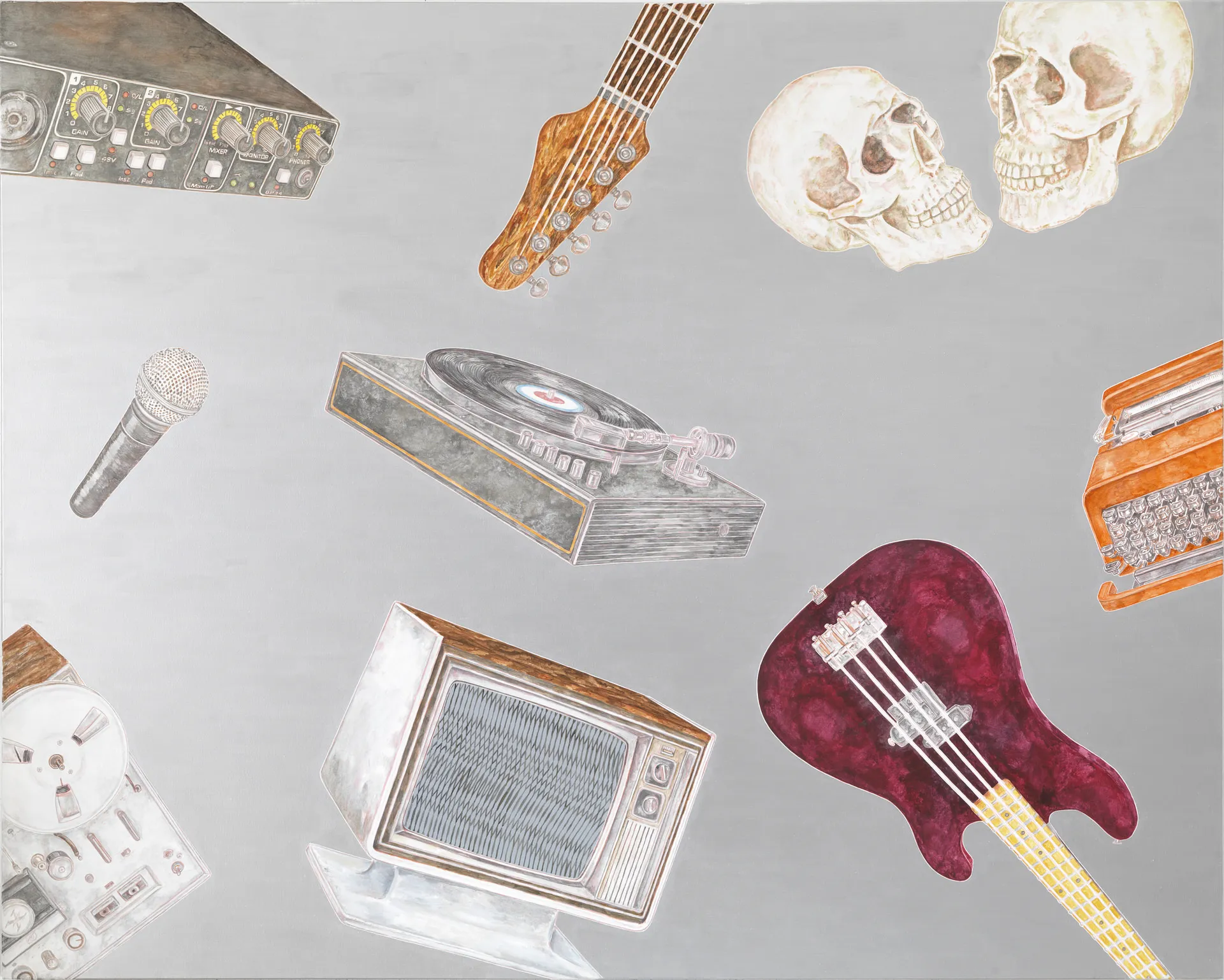 Abetz & Drescher — On the Road, 2019, 200 × 250 cm, Acryl auf Leinwand